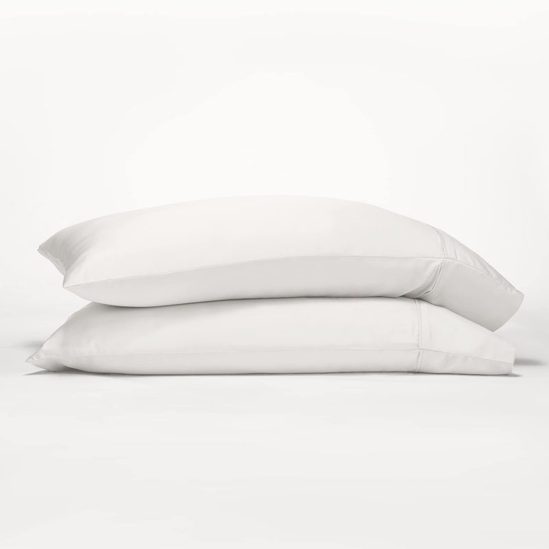 GOKOTTA Soft Pillow Cases King Size Set of 2  Luxury Silky Cooling Pillow Cases for Hot Sleepers  100% Rayon Made from Bamboo  Envelope Closure and Reversible Pillowcases for Hair and Face(20""*36"") - Image 1