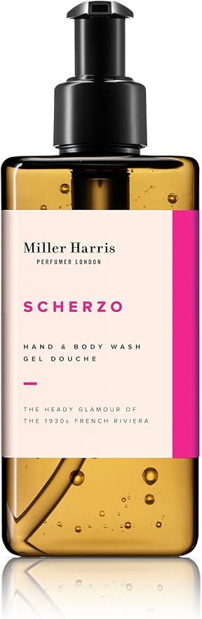 Miller Harris Tea Tonique Hand and Body Wash 300ml Coconut Extract Vitamin E Refreshing Uplifting Scent - Image 1
