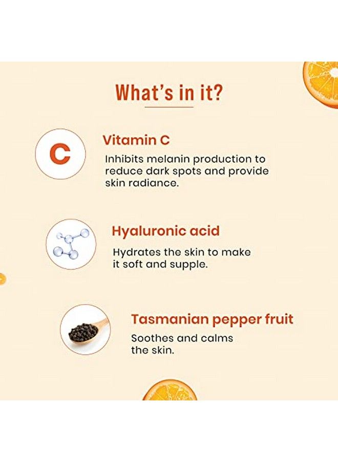 Sirona Vitamin C Face Cream For Men & Women 50 Gm ; Daily Cream For Radiant & Even Toned Skin ; Moisturizer For Face Provides Skin Radiance & Reduces Dark Spots - Image 5