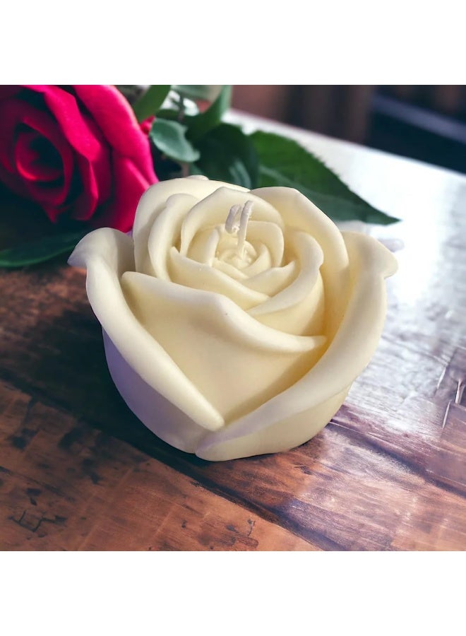 Scented Flower Shape Candle Unique Design Decorative Piece Aesthetic Candle Ideal for Birthday Party Wedding Decoration - Image 1