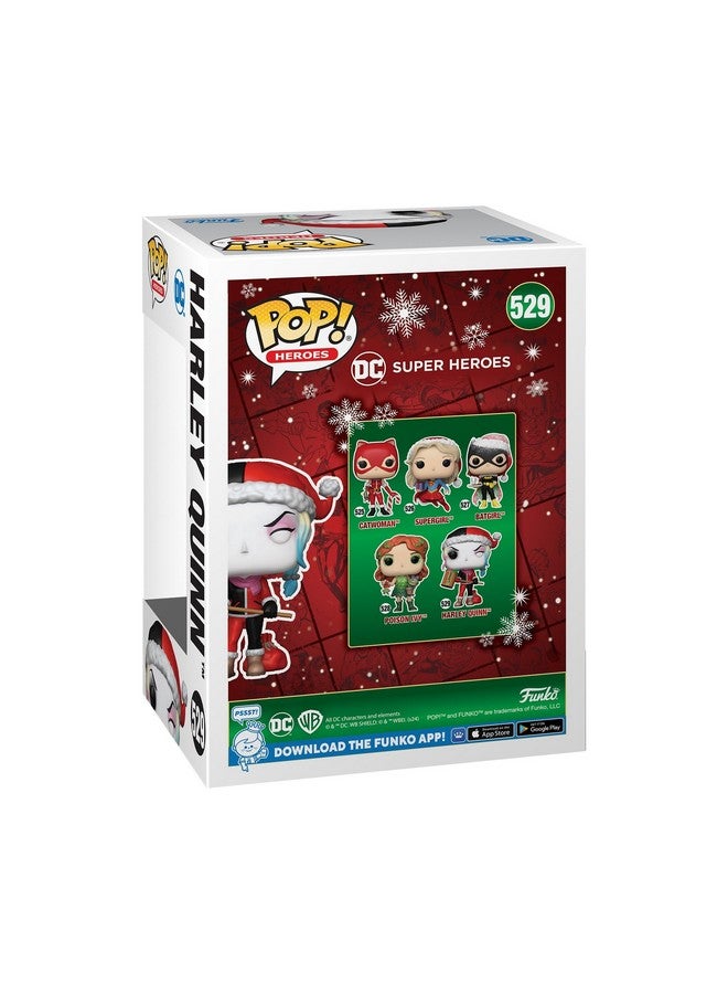 Funko POP Heroes: Holiday '24 - Harley Quinn - DC Comics - Collectable Vinyl Figure - Gift Idea - Official Merchandise - for Kids & Adults - Comic Books Fans - Model Figure for Collectors - Image 3