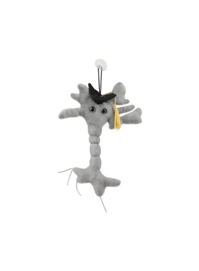 Giant Microbes GIANTmicrobes Graduation Brain Cell Plush Celebrate with our signature Brain Cell plush donning a graduation cap and tassel Uniquely Fun Student Gift to Commemorate Achievements - Image 5