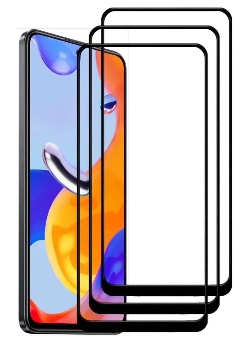 ACLIX 3 Pieces Antistatic ESD Dustproof Premium Quality High Definition Tempered Glass Screen Protector Designed For Xiaomi Redmi Note 11 Pro - Image 1