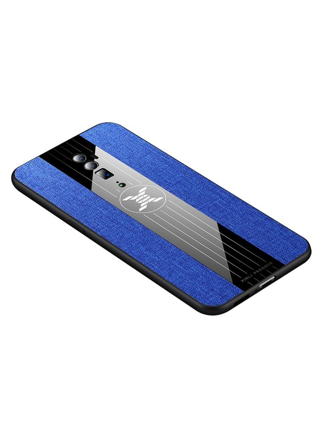 Xinli Case For OPPO Reno 10x Zoom Stitching Cloth Textue Shockproof TPU Protective Case - Image 2