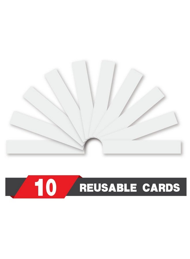 سبرايت جرو مخطط جيب مغناطيسي مع 10 بطاقات قابلة للمسح الجاف للمعايير والجدول اليومي والأنشطة والعروض التوضيحية للصف (أزرق) - Image 3