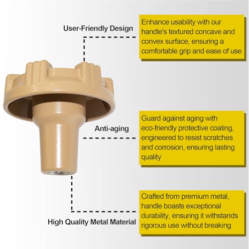 Datrenm RK-17MH Outside Faucet Repair Kit Metal Handle Compatible with Woodford Model 17 - Image 5