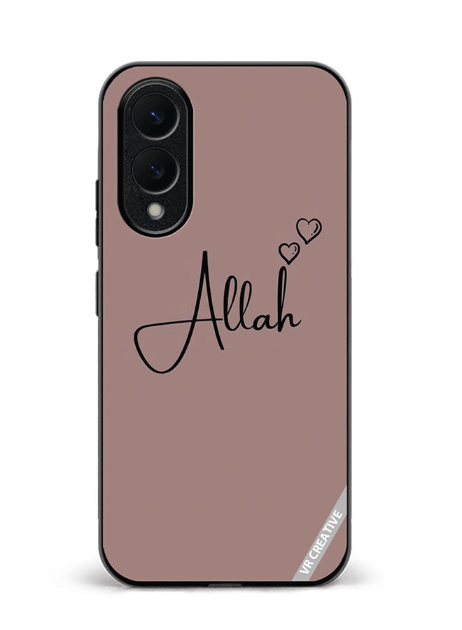Protective Case Cover For Samsung Galaxy S25 Edge Allah Design Multicolour