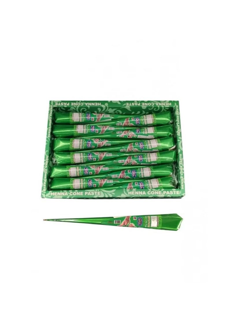 حنة سحر بيوتي كازوس لليدين والجسم عودي 12 قطعة - Image 2