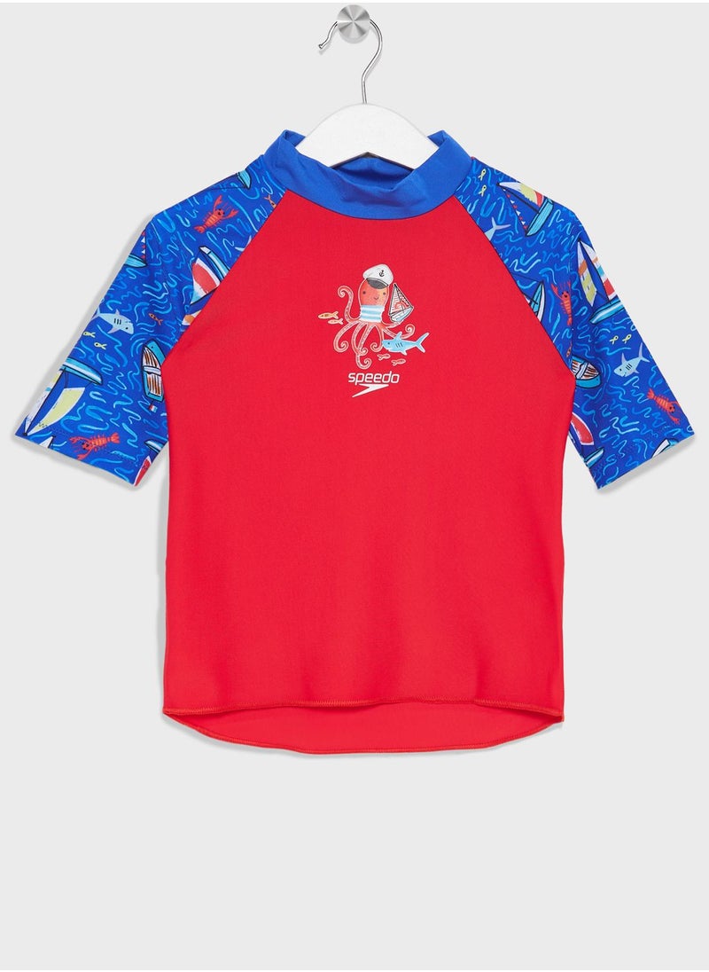 speedo - Kids Digital Rash Top Set - Image 1