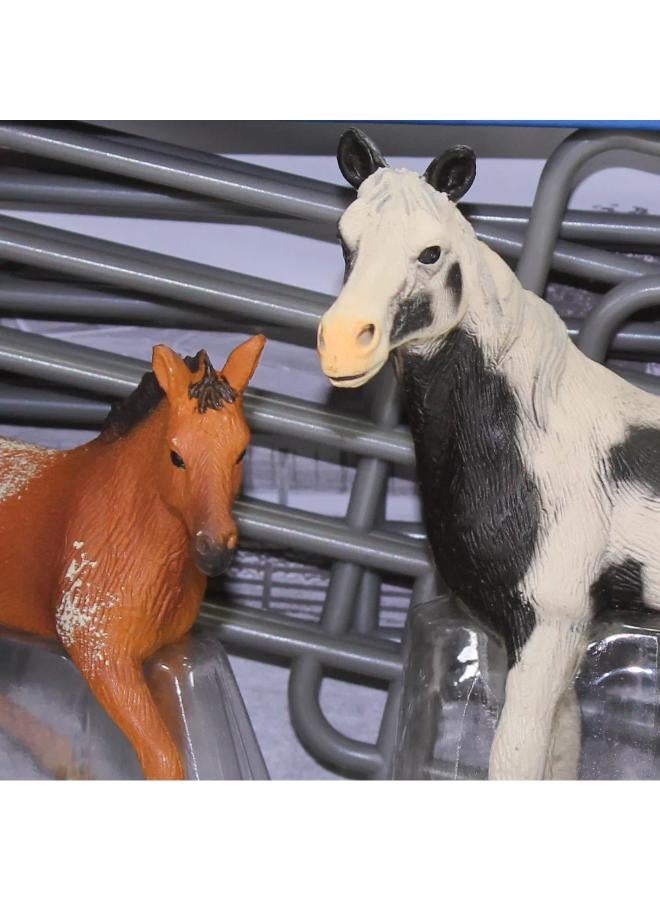 Animal Series Model – 2 Horses Figurines - Image 3