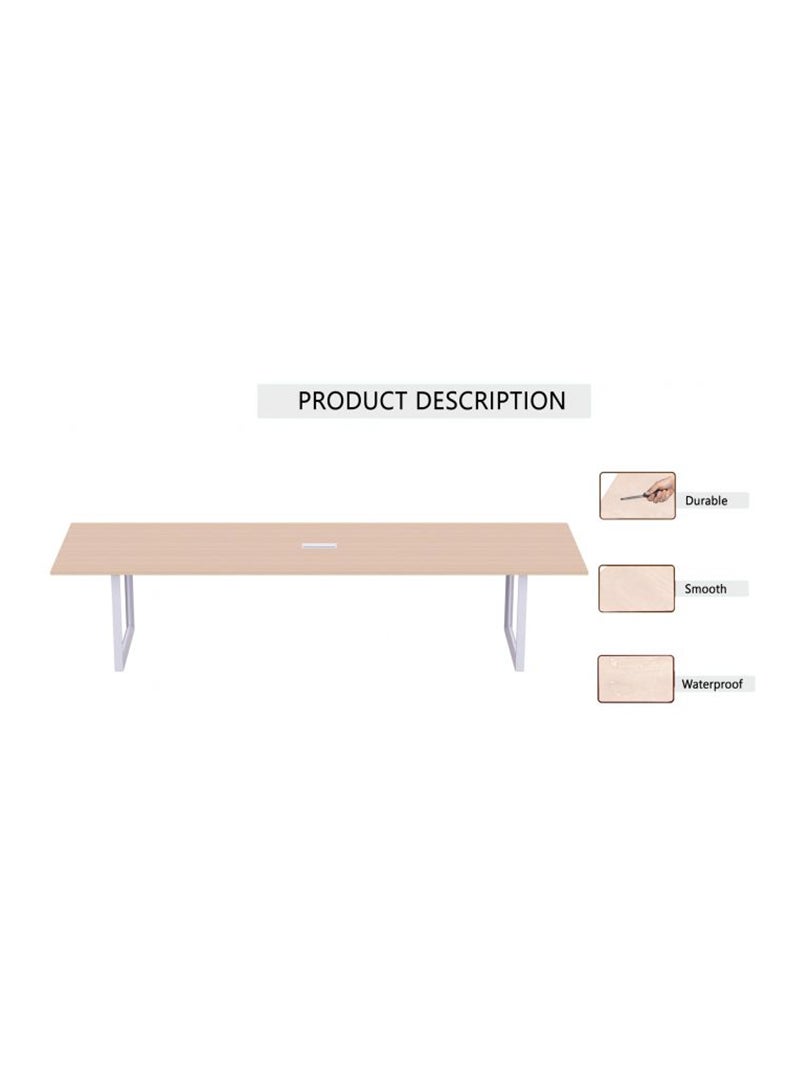 Mahmayi Vorm 136-24 6 Seater Oak Conference-Meeting Table - Image 3