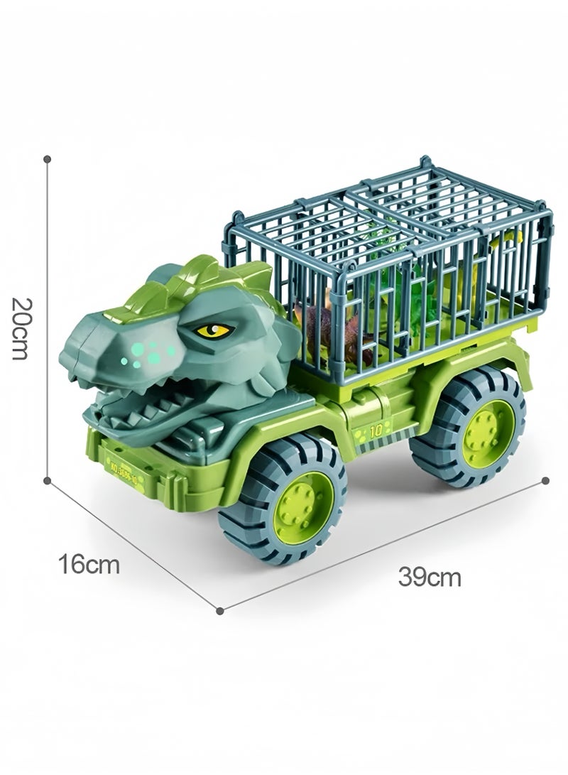 21 قطعة شاحنة الديناصور لعب - Image 5