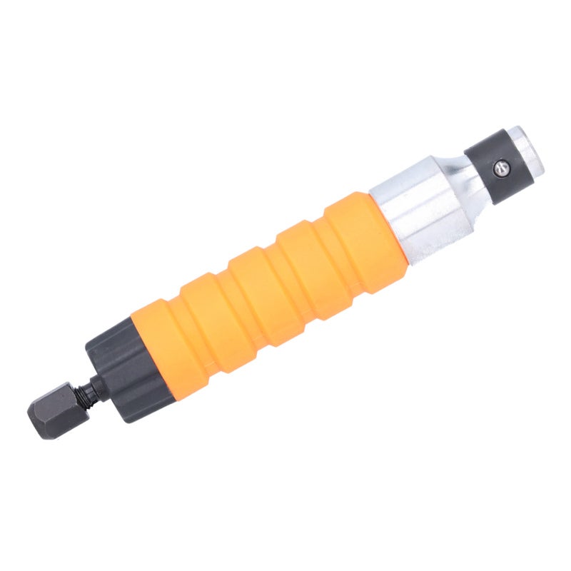 Electric Chisel: 160mm Silver Yellow Black - 25000 High-Speed Vibrations 5 Knives Wrench Safety Cover - Durable Nylon Storage Box for Wood Carving Enthusiasts - Image 1