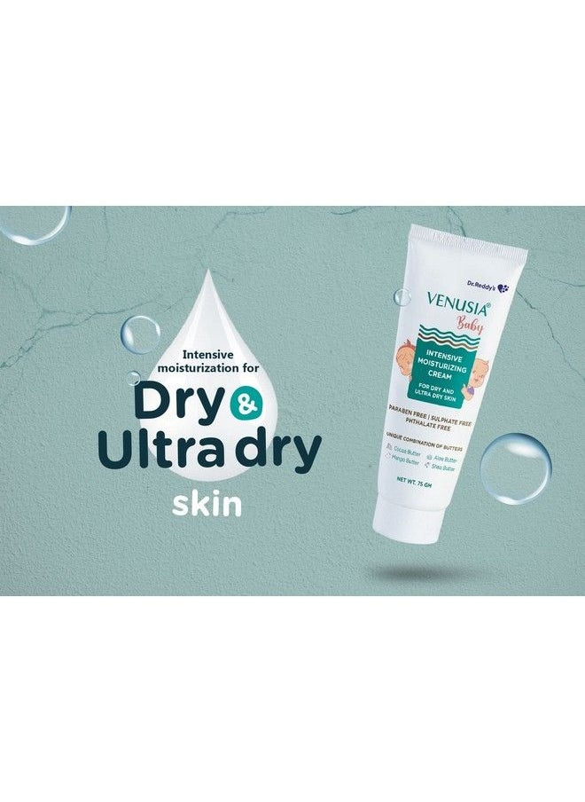 VENUSIA - Venusia Dr Reddy'S Venusia Baby Intensive Moisturizing Cream For Dry And Ultra Dry Skin Contains Cocoa Aloe Mango & Shea Butters 75G - Image 1