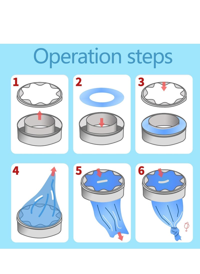 Oasisgalore - 4 pack nappy pail refill box, disposable nappy bag, refill pack for all nappy pails. - Image 1