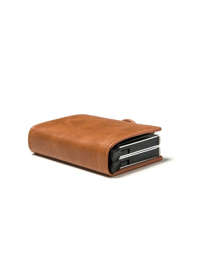 SYOSI - PU Leather Credit Card Holde for Men - Image 1