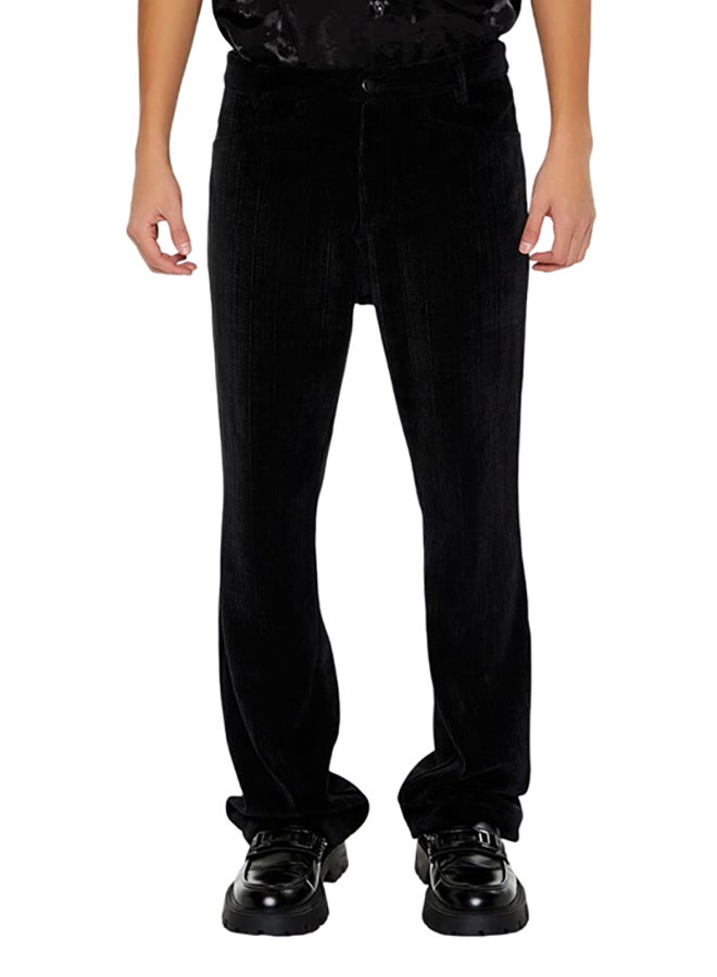 FOREVER 21 Slim-Fit Mid-Rise Pants  - Image 1