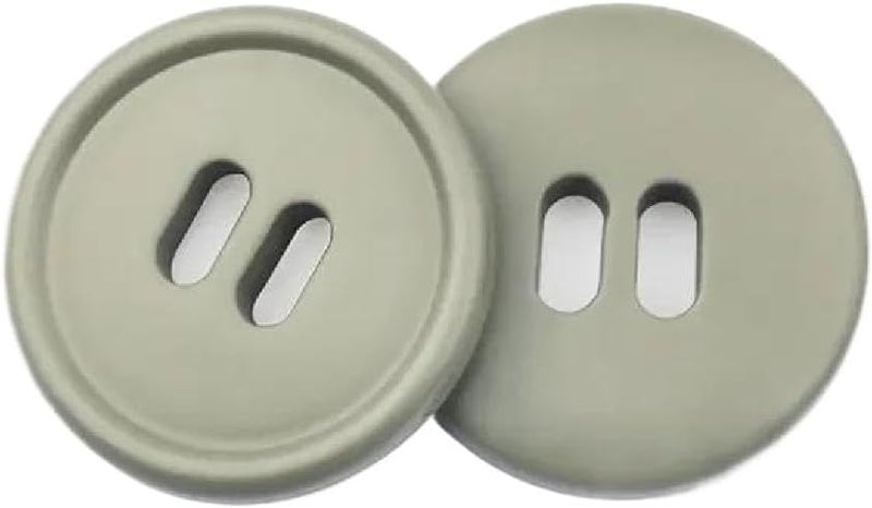 Buttons,Metal Buttons, Buttons 10pcs/lot Resin Button Square Round Colorful Children for 18/21/25/28/30mm Sewing Clothing DIY Craft(Round Green,28mm) - Image 1