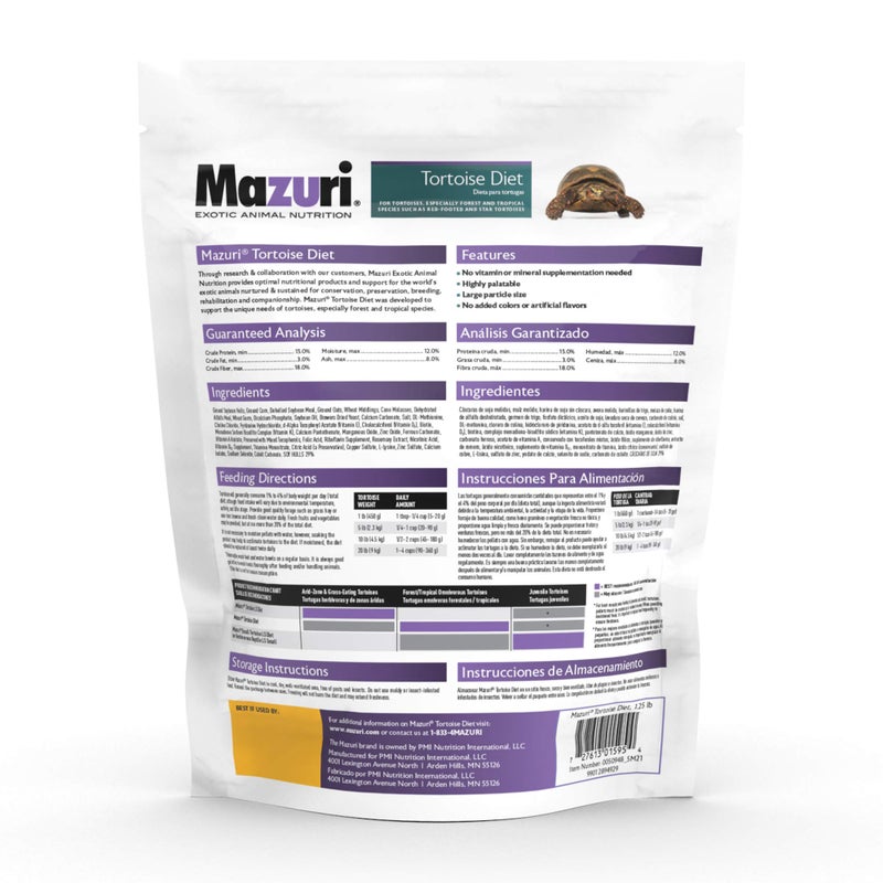 Mazuri | Tortoise Diet | 1.25 Pound (1.25 LB) Bag - Image 2