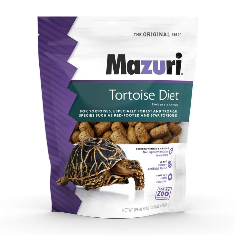 Mazuri | Tortoise Diet | 1.25 Pound (1.25 LB) Bag - Image 1