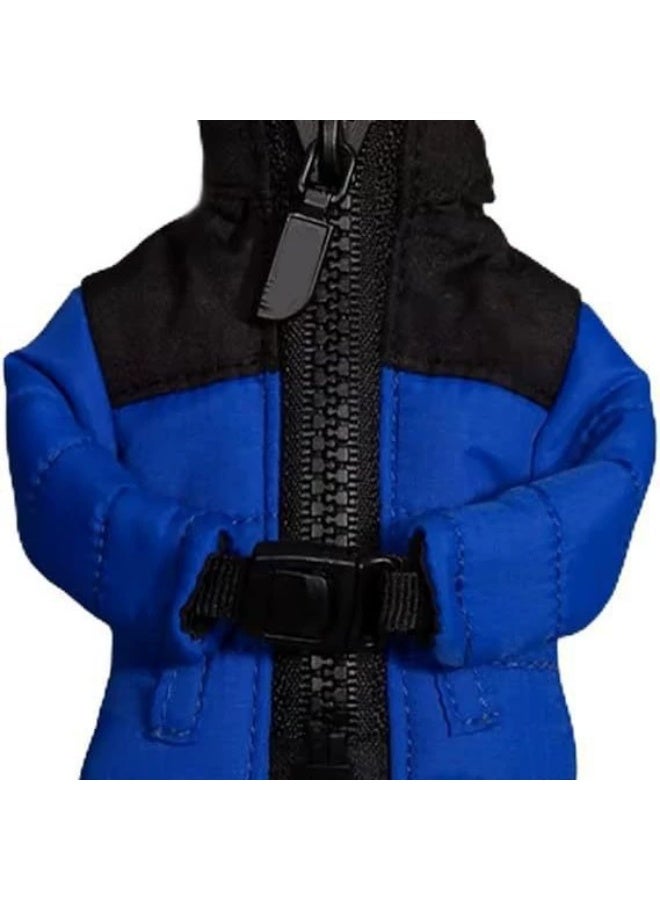 general Key Chain Mini Down Coat - A decorative item in the form of a key chain featuring a mini version of a down coat.