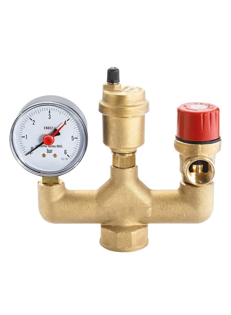 Safety Group - Pre Assembled- for water heater 