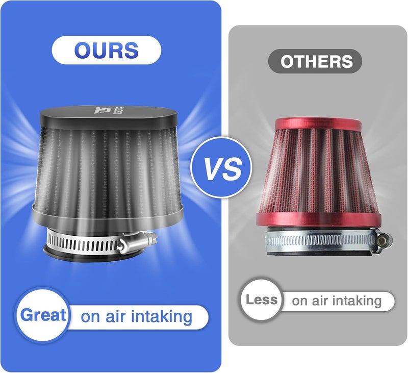 ZSDTRP 2PCS Motorcycle Air Filter 60MM - Image 3