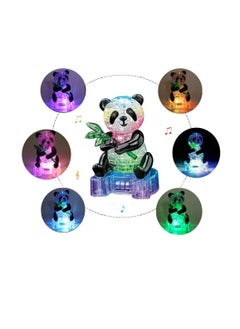 Y&D For Adults DIY 3D Crystal Puzzles Panda Puzzle Plastic Home Decoration Birthday Toy for Children Kids Age 6 7 9 10 11 12 Years Old Adult  - Image 2