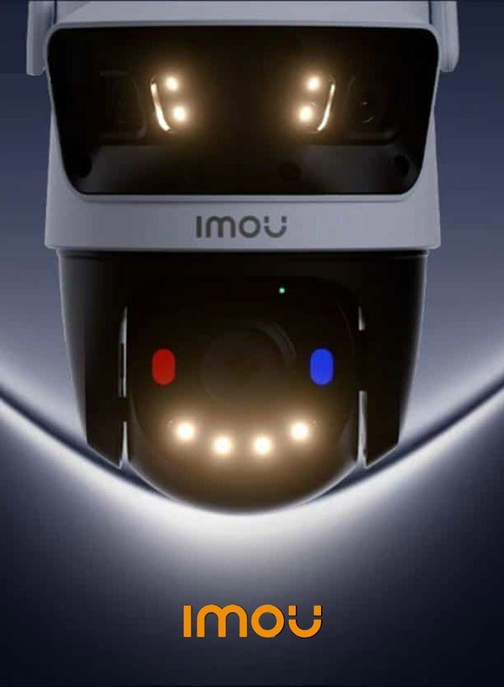 Cruiser Triple Lens 11MP Outdoor Wi-Fi 6 PT Camera – Smart Tracking with Full Color Night Vision, Designed to Deliver Maximum Visibility, Security, and Control for Homes and Businesses (5MP + 3MP + 3MP lenses) - Image 4