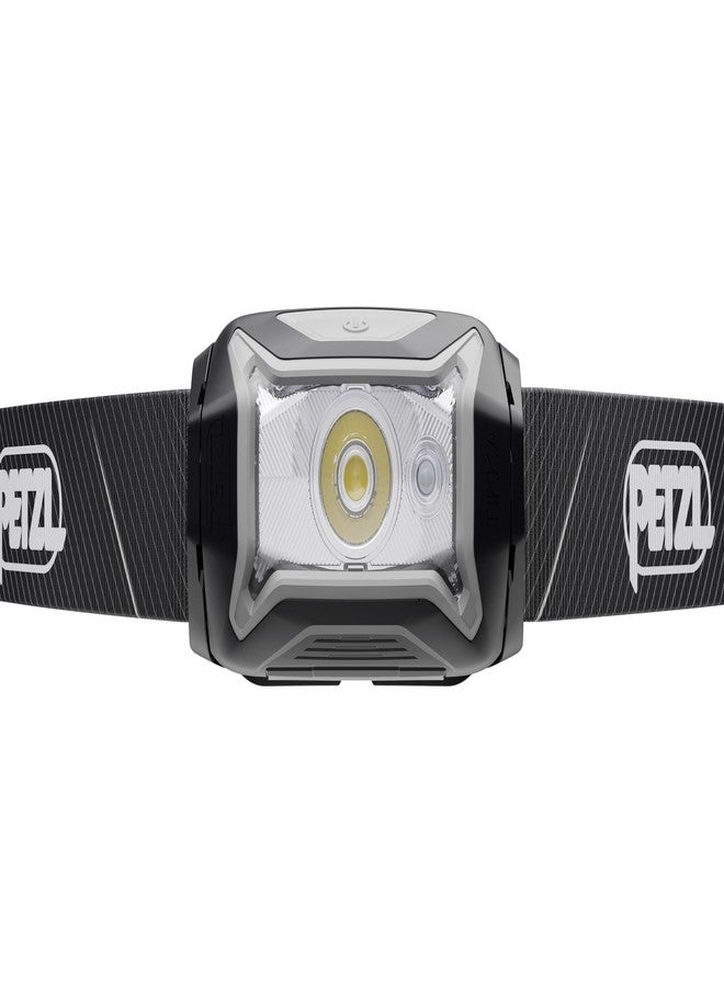 PETZL Tikka Headlamp - Compact 350 Lumen Light with Red Lighting, for Hiking, Climbing, Running, and Camping - Black - Image 2