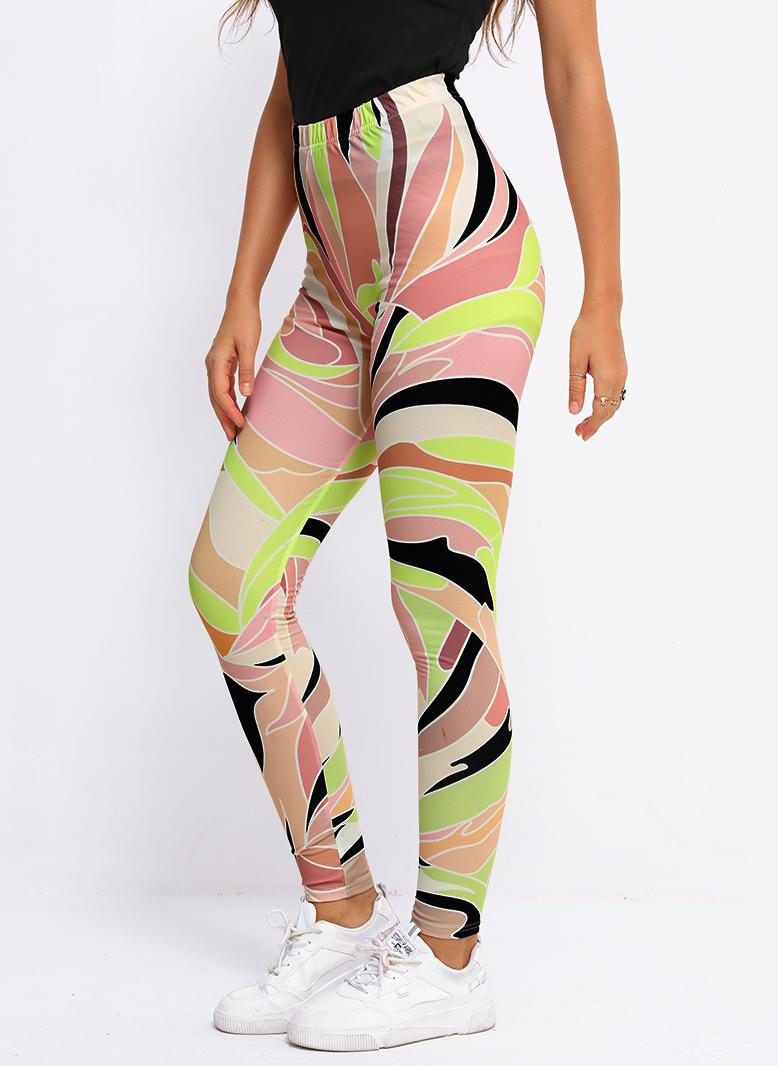 FridayIn Female Sports Color contrast Legging - Image 4