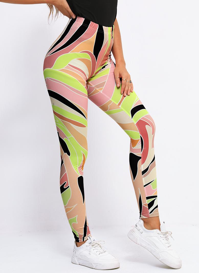 FridayIn Female Sports Color contrast Legging - Image 3