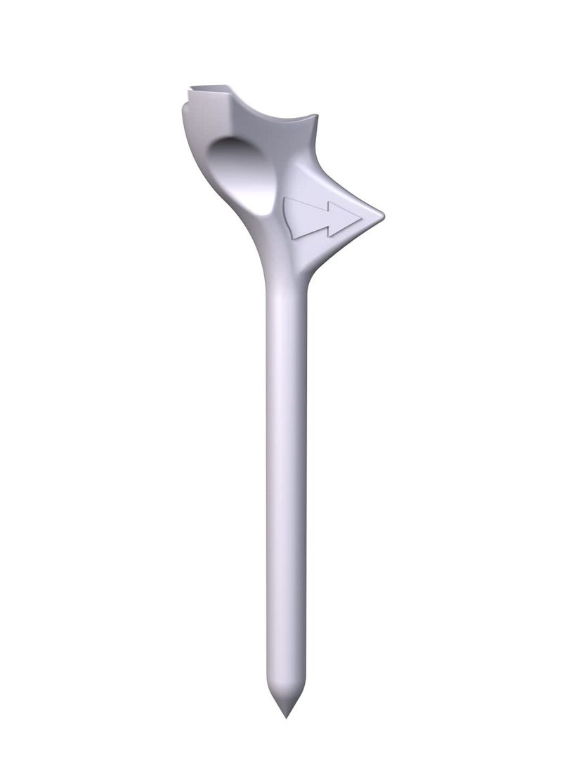 Generic Premium Golf Tees, Durable Plastic Golf Tees, Designed to Enhance Shot Distance & Precision, Robotically Tested for Reduced Ball Spin - Image 2