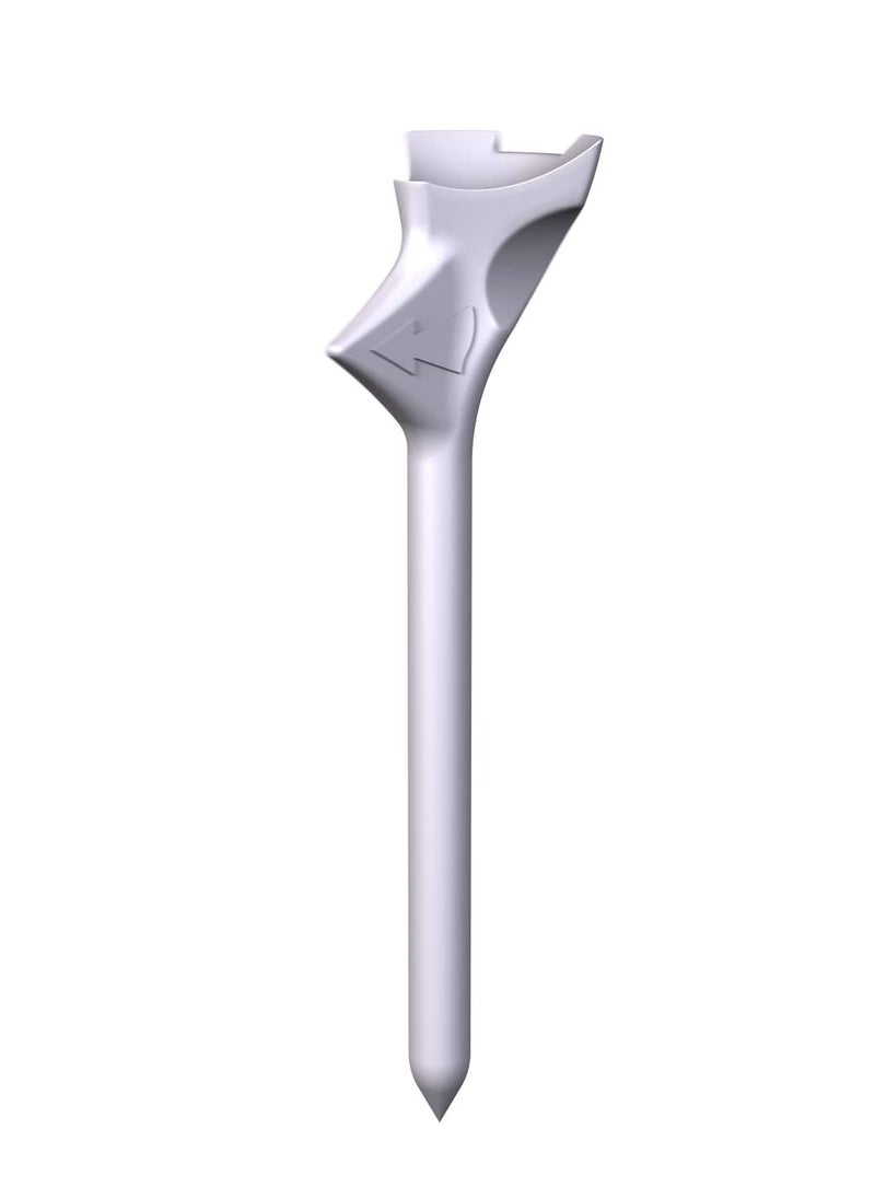 Generic Premium Golf Tees, Durable Plastic Golf Tees, Designed to Enhance Shot Distance & Precision, Robotically Tested for Reduced Ball Spin - Image 3