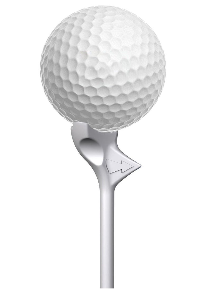 Generic Premium Golf Tees, Durable Plastic Golf Tees, Designed to Enhance Shot Distance & Precision, Robotically Tested for Reduced Ball Spin - Image 1