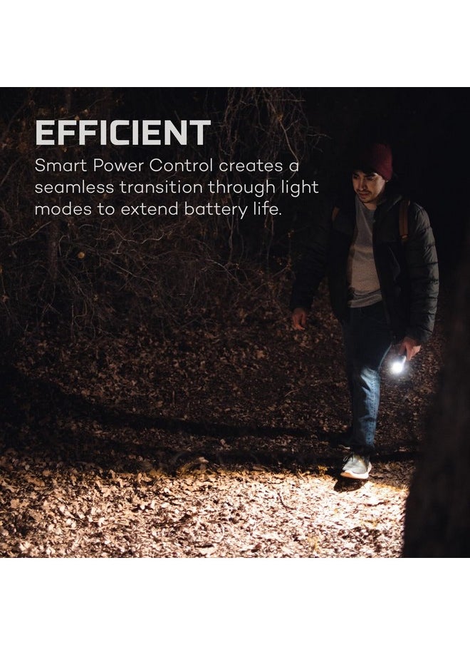 NEBO NEBO Davinci Powerful, Rechargeable and Waterproof HandheldFlashlight, Black  - Image 2