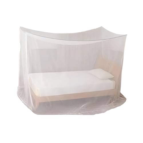 Divayanshi Mosquito Net for King Size Single Bed (Polycotton, 4 * 6.5 FT, White) - Image 1