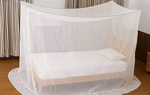 Divayanshi Mosquito Net for King Size Single Bed (Polycotton, 4 * 6.5 FT, White) - Image 2