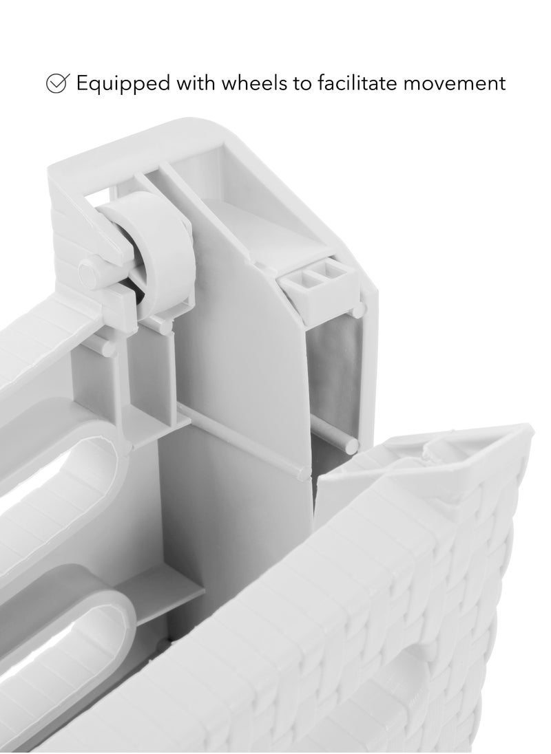 Elhelal Rattan Indoor Clothes Dryer White Helal  - Image 3