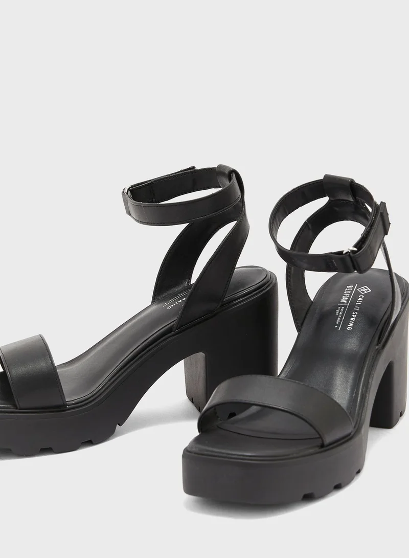 CALL IT SPRING Wave High Heel Sandals