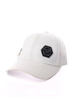 PHILIPP PLEIN Philipp Plein Logo Baseball Cap - White  - Image 1