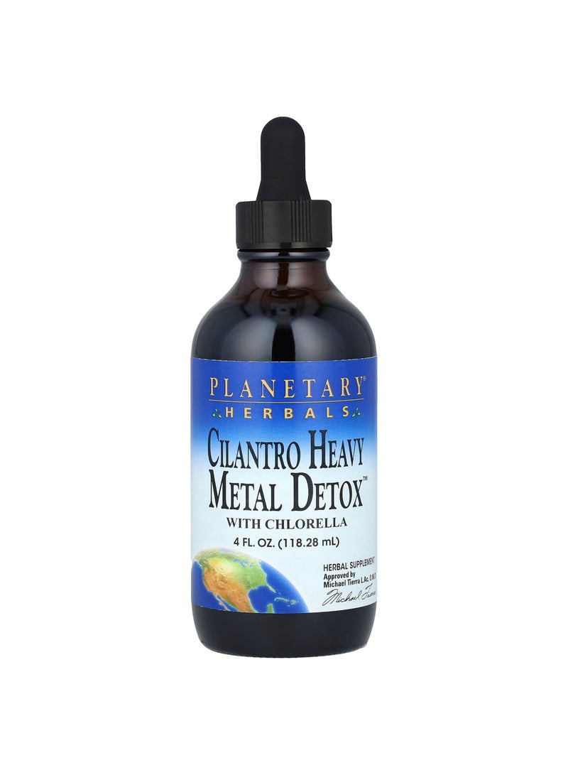 Cilantro Heavy Metal Detoxwith Chlorella, 4 fl oz (118.28 ml)