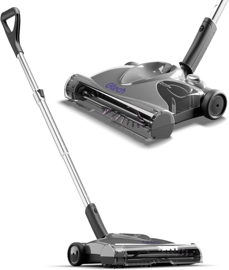 Gtech SW02 Cordless Lithium Carpet and Hardwood Floor Sweeper - Cordless Adjustable Vacuum - Up to 60 Minutes of Runtime - Rechargeable 7.2v Li-ion Battery - Lightweight (3.5 lbs.) - Image 1