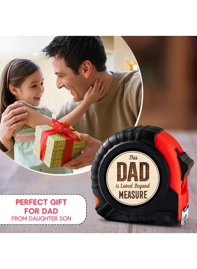 Gossby Tape Measure for Dad - Fathers Day, Birthday, Christmas - Woodworking, Carpenter Tool Gift for Men - Image 3