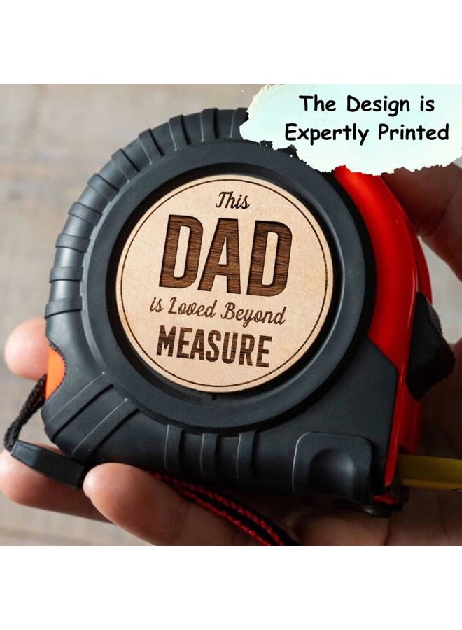 Gossby Tape Measure for Dad - Fathers Day, Birthday, Christmas - Woodworking, Carpenter Tool Gift for Men - Image 5