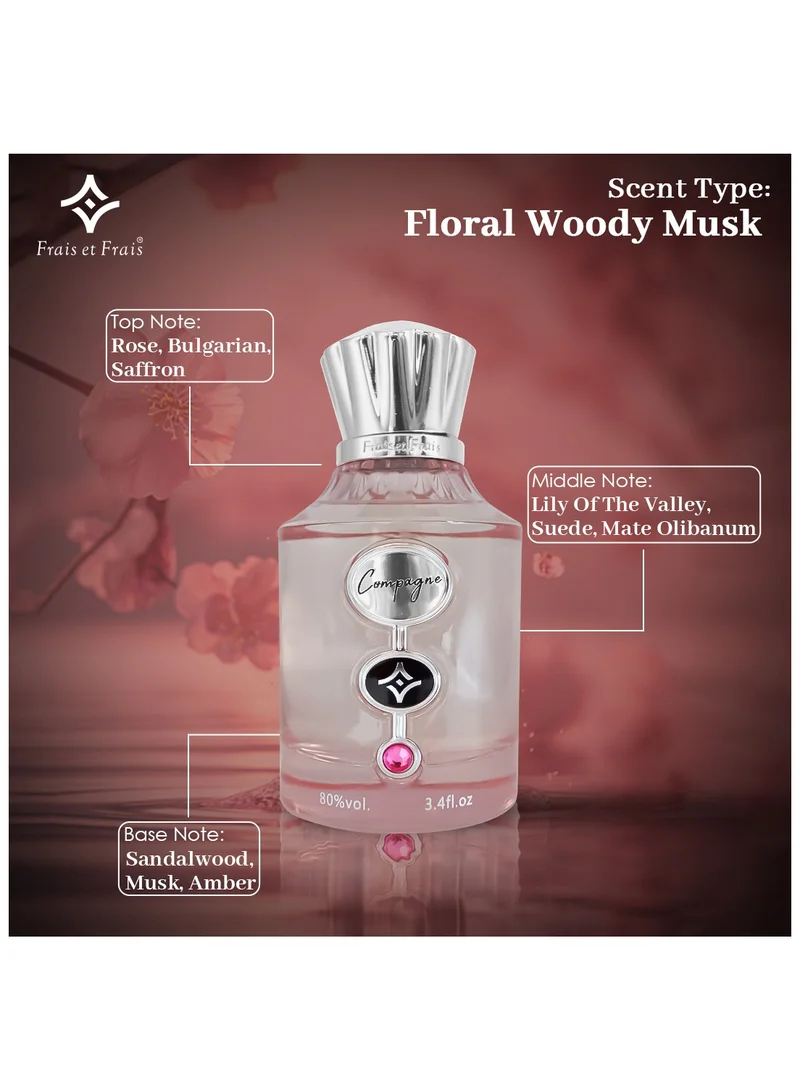 Frais Et Frais Frais Et Frais COMPAGNE  PERFUME 100ml - EDP - For Her