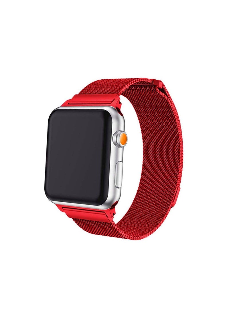 Phone Planet - Milanese Loop Stainless Steel Alloy Replacement Watch Strap Band for Apple iWatch Series SE/6/5/4/3/2/1 42-44mm - Image 1