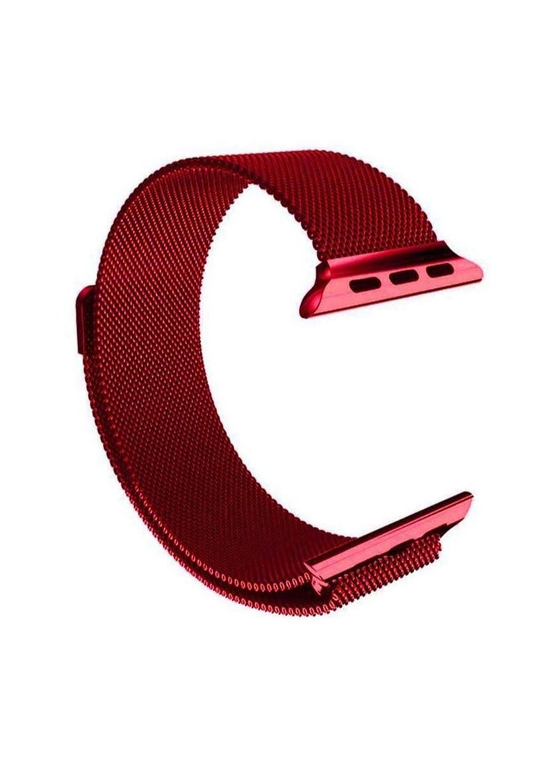 Phone Planet - Milanese Loop Stainless Steel Alloy Replacement Watch Strap Band for Apple iWatch Series SE/6/5/4/3/2/1 42-44mm - Image 1