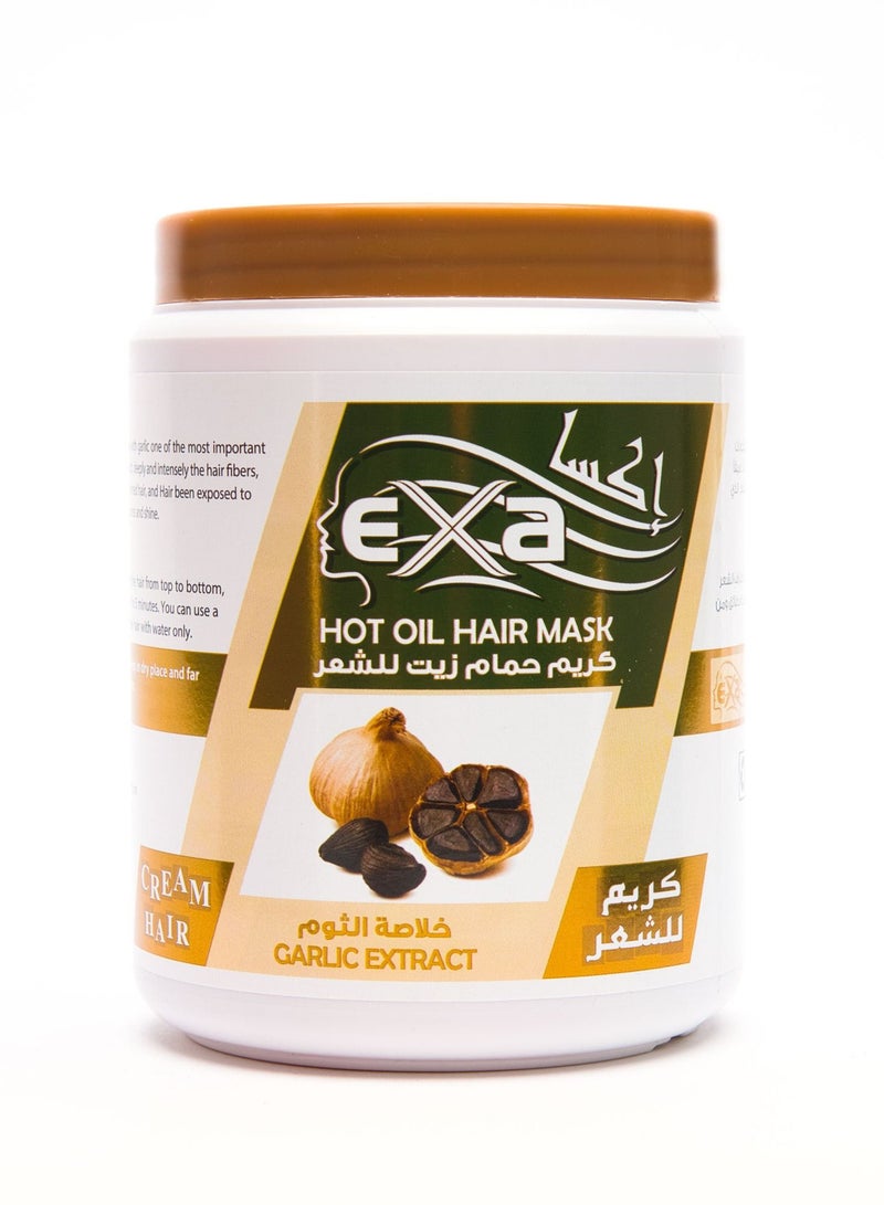 Generic Exa Hot Oil Hair Mask   Garlic Extract 1000ML  - Image 1