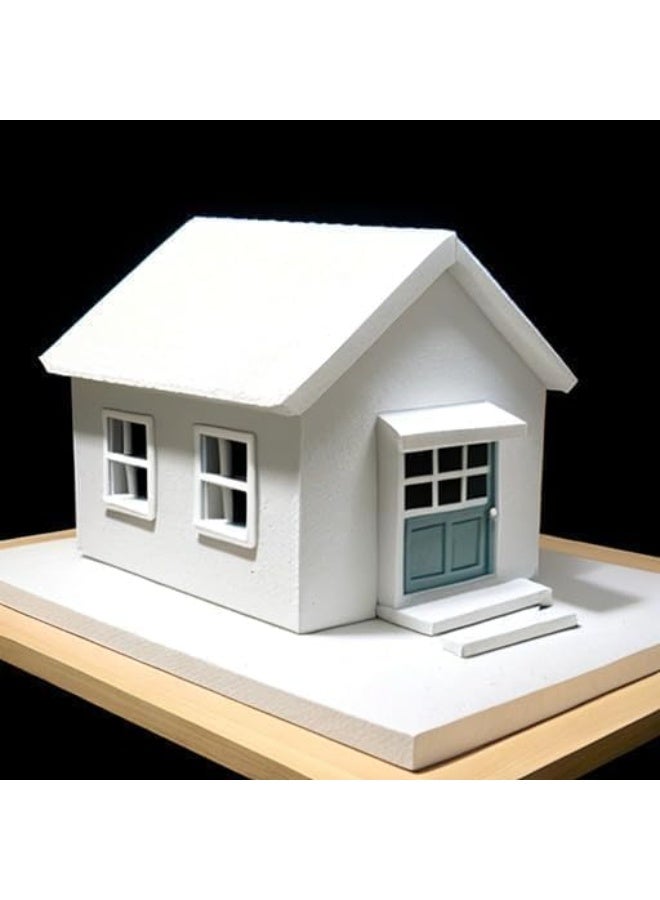 CRAFT MAGIC 2-Pack White Styrofoam Blocks 60×30×5 cm | Thick Polystyrene Foam Sheets | Large Rectangle Thermocol Blocks for Crafting, Art Sculpting, Modelling, School DIY Projects, Foam Boards, Floral & Decoration Crafts - Image 5